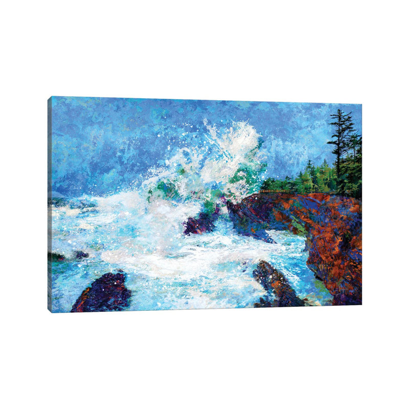Shores Acres by Lisa Robinson - Wrapped Canvas Painting, 30.48 cm H x 45.72 cm W