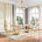 Metal Base Dining Table-1806050436-1806050433