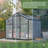 Outdoor Polycarbonate Greenhouse - Secure Door And Drainage System Aluminum For Backyard Protected-126814554