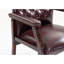 Chaises de bureau capitonnées avec accoudoirs