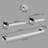 9 - Piece Bathroom Hardware Set-93723602