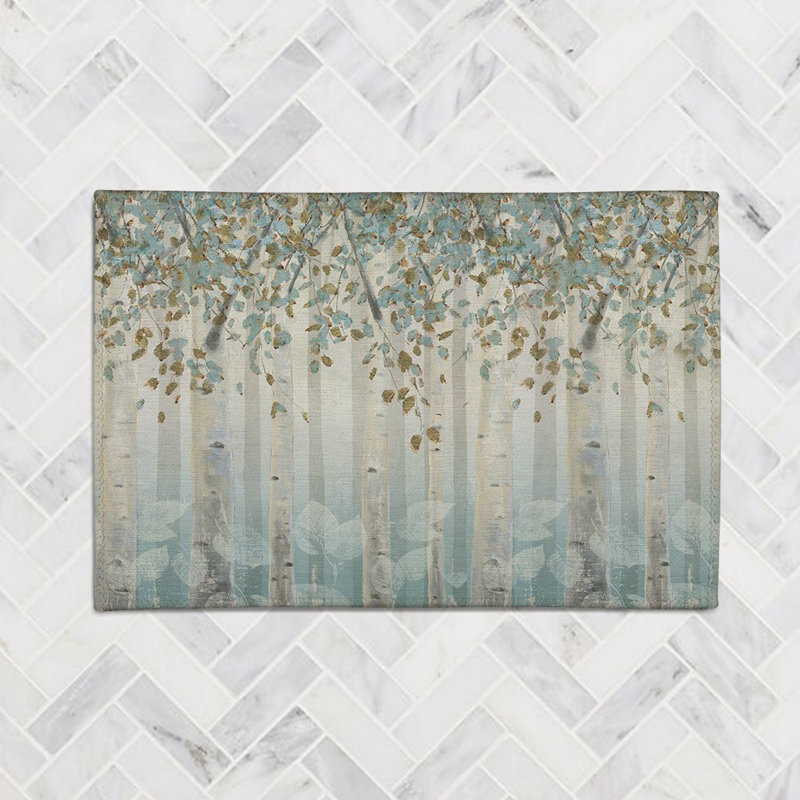 Dream Forest Chenille Indoor Rug, Rectangle 5' x 7'
