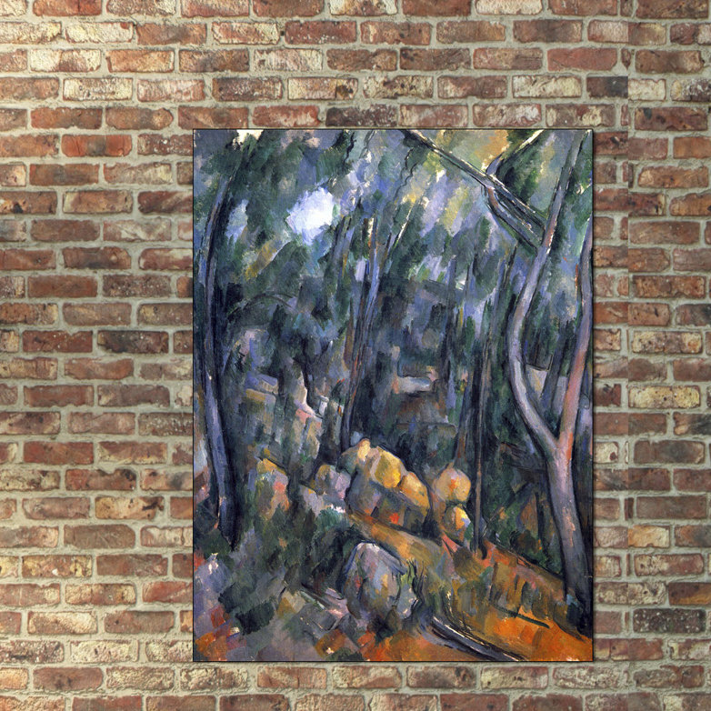 Paul Cezanne - Wrapped Canvas Painting, 80cm H x 60cm W x 1.8cm D