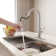 CASAINC Single-Handle Pull-Down Kitchen Faucet Single Hole Faucet