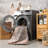 Avel Moroccan Machine Washable Beige Area Rug-1954916439