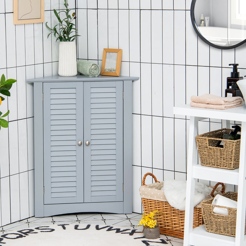 Bathroom Cabinet, Gray