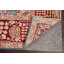Tapis oriental unique à teinture végétale Ziegler noué à la main 8 pi x 10 pi