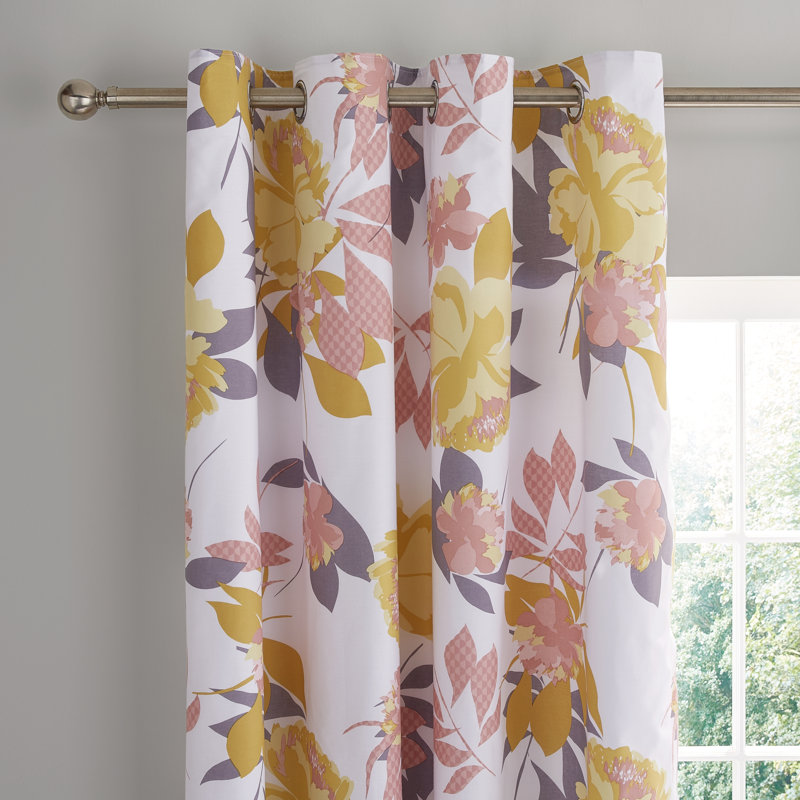 Elina Eyelet Room Darkening Curtain