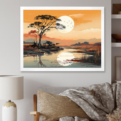 «Afrique Minimalisme», impression sur toile