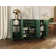100% Solid Wood 65" Sideboard with Solid Doors, 2-Drawers and Adjustable Shelves