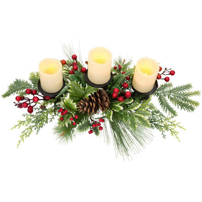7'' H Metal Tabletop Candle Accessories
