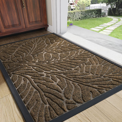 Paillasson intérieur / extérieur en fibre synthétique Jizel 