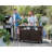 Arrilla Bar Cart Portable Outdoor Table Made of Durable Wood-look Resin And Stainless Steel Countertop Ideal For Kitchen Prep and Grilling