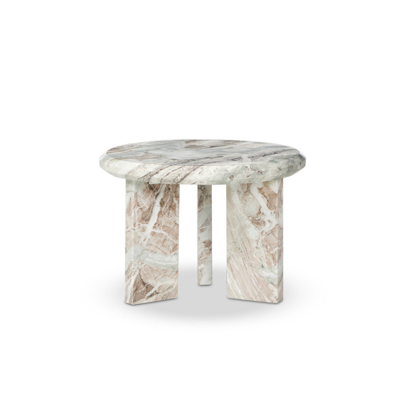 Dakota Marble Coffee Table, White
