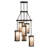 Halland 6 - Light Dimmable Cylinder Chandelier