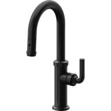 Descanso Kitchen Pull-Down Prep/Bar Faucet with Button Sprayer