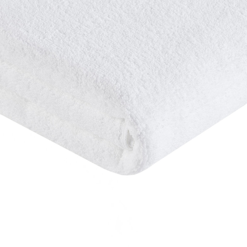 100% Cotton Quick Dry 12 Piece Bath Towel Set, White