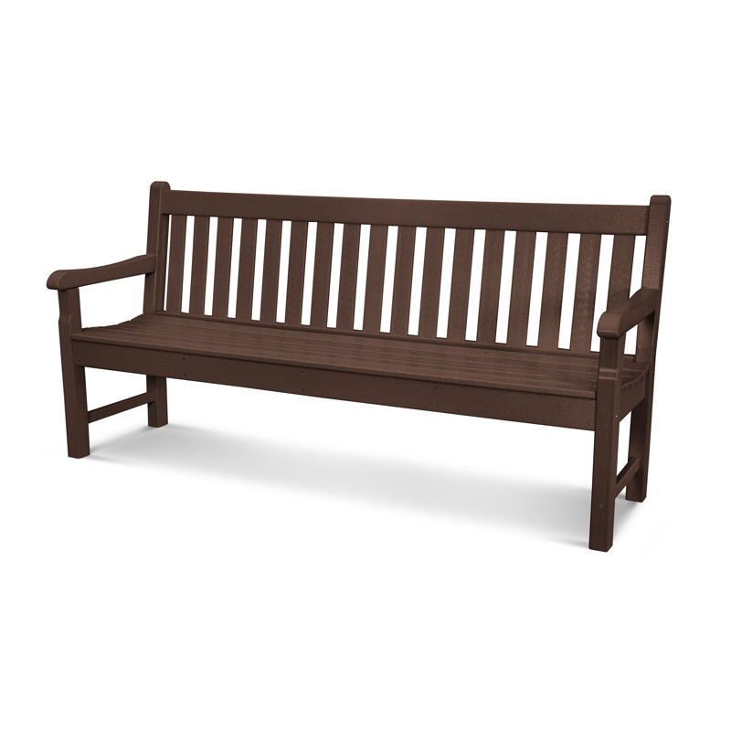 Banc POLYWOOD Rockford, Noir, H 35,25 po x l 72 po x P 24 po