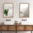 Bathroom/Vanity Wall Mirror with Wood Frame-2140080740-2093177360