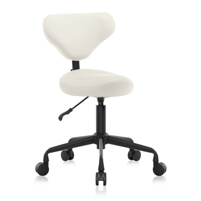 Backed Adjustable Backrest Adjustable Height Ergonomic Active Stool
