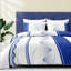 Ensemble de literie 9 pièces avec rideaux assortis, grand, bleu royal et blanc, couvre-lit matelassé, couvre-lit, lavable à la machine, cadeau pour mariage et fastival-121402734-121402731