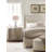 Avondale 36'' W Real Wood Veneer, Metal Nightstand