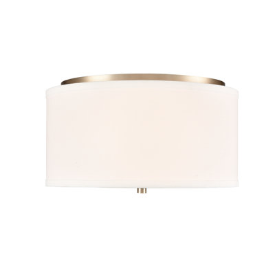 Halima 13" Wide 2-Light Flushmount