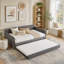 Lit de jour avec lit gigogne simple