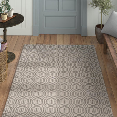 Bester Hand Woven Cotton Geometric Rug