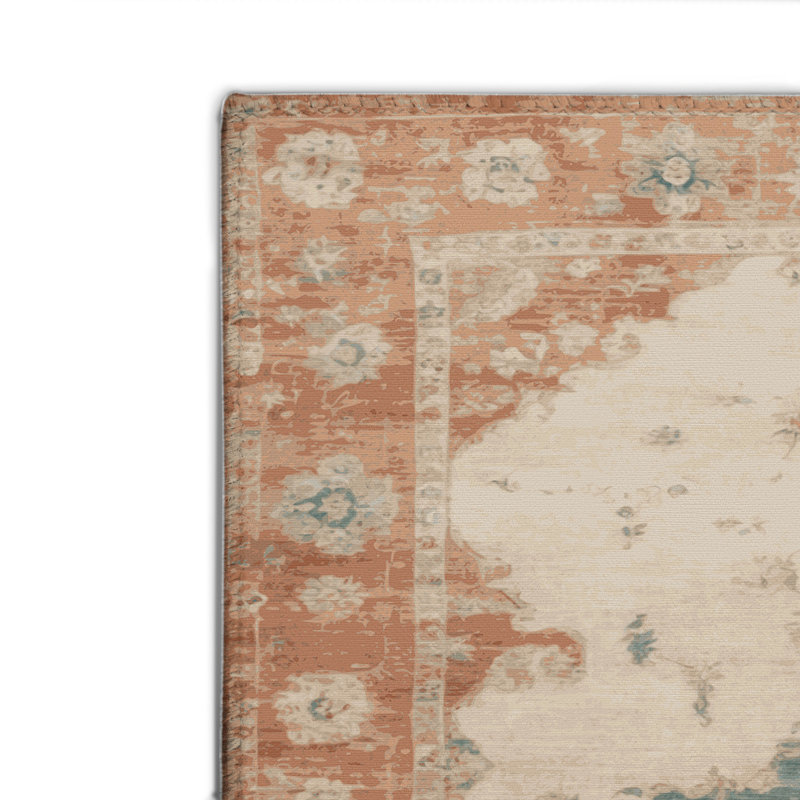 Tapis d'intérieur et d'extérieur surteint beige, Rectangulaire 8 pi x 10 pi