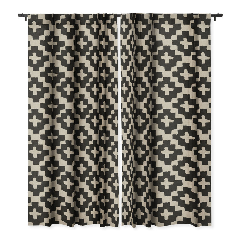 Holli Zollinger Linen Plus 1pc Blackout Window Curtain Panel, 50" W x 108" L