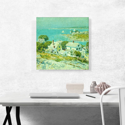 «New England Headlands 1889» par Childe Hassam, peinture sur toile tendue