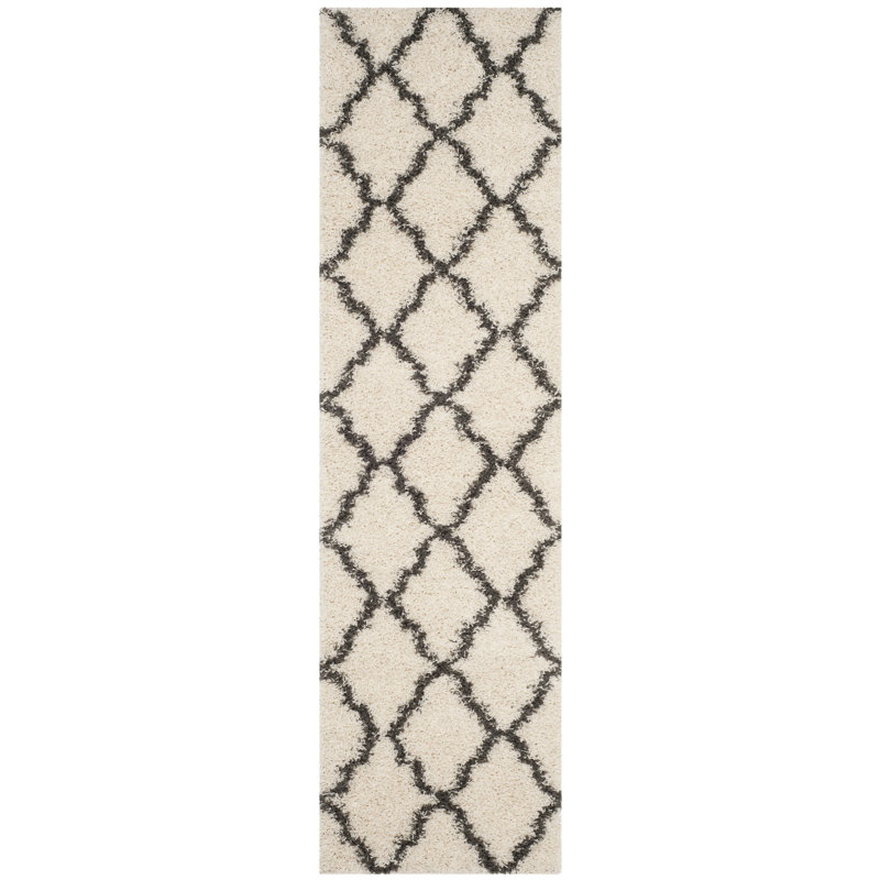 Sgd-Dallas Shag Performance Geometric Rug, Runner 2'3" x 12'