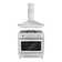 Cosmo 2 Piece Kitchen Appliance Package with 36'' Dual Fuel Freestanding Range , and Wall Mount Range Hood