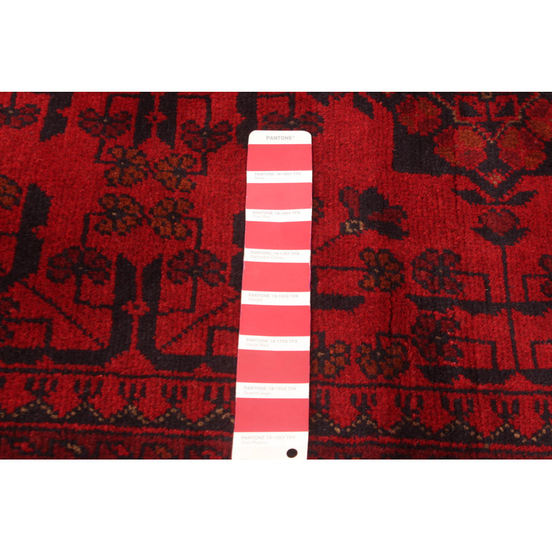 Tapis rouge Malechi Esari 6 pi 8 po x 9 pi 7 po