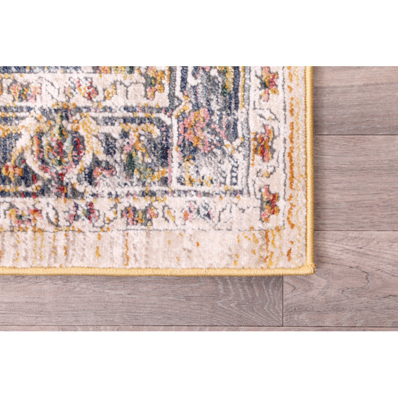 Montes Abstract Area Rug, Rectangle 80 x 150cm