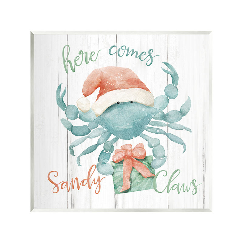 "Nautical Sandy Claws Crab", art mural par Deane Beesley