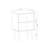 18" Nightstand in White (2-Drawer)-1485367950