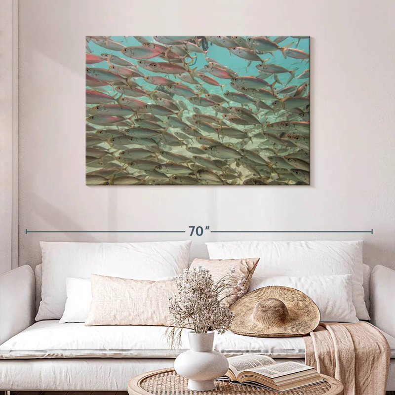 Crowle Underwater Tropical Fish, 30" H x 45" W