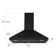 Ancona 30" Convertible Wall-Mounted Pyramid Range Hood in Matte Black