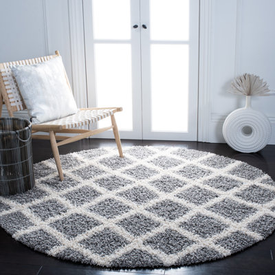 Arsheq Shag Performance Geometric Rug