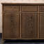 Buffet multifonctionnel en bois massif sculpté