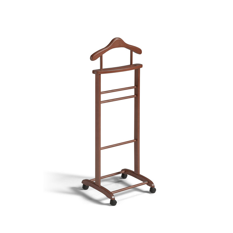 Ahearn Freestanding Valet Stand, Mogano