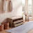 Josette Linen Upholstered Storage Bench-227791387