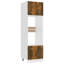 Williston Microwave Cabinet Lyon 60x57x207 cm Engineered Wood-2140108466