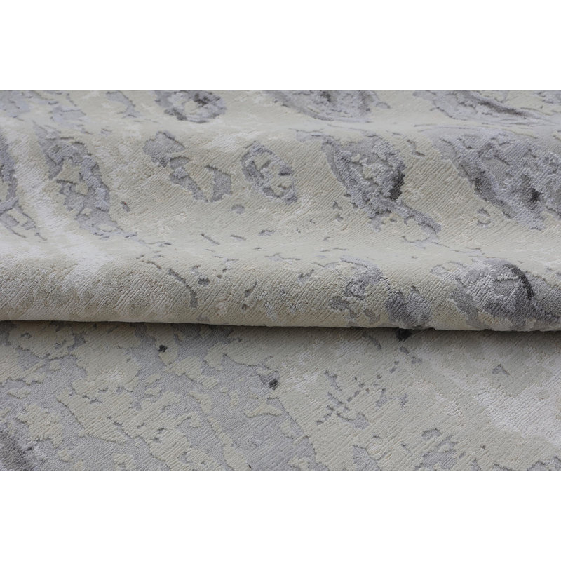 Area Rug in Ivory, Rectangle 9' x 12'