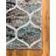 Tapis abstrait bleu nuit-69587363