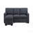 Dark Grey Pull Out Sofa Bed