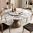 Modern Sintered Stone Round Dining Table with Removable Lazy Susan for Seat 4-6-1733367130-1742232351
