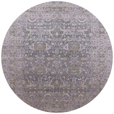 Tapis oriental gris